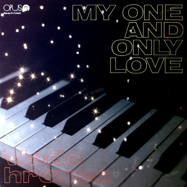 Vlado Hronec - My One And Only Love LP 1979 (VG/VG)