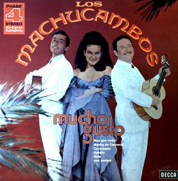 Los Machucambos - Mucho Gusto LP 1968 (VG+/VG+)