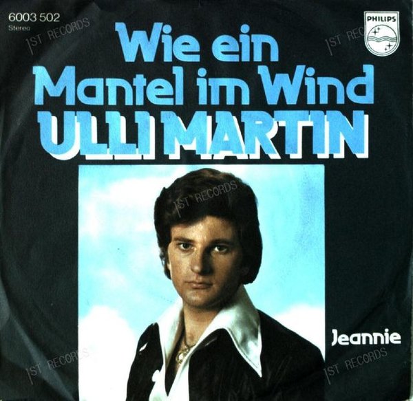 Ulli Martin - Wie Ein Mantel Im Wind 7in 1976 (VG/VG)