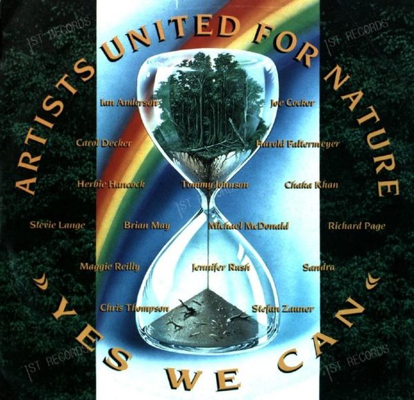 Artists United For Nature - Yes We Can 7in 1989 (VG/VG)