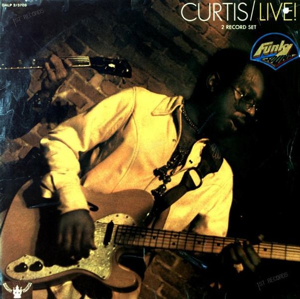 Curtis Mayfield - Curtis / Live! GER Vinyl 2LP 1974 (VG-/VG)