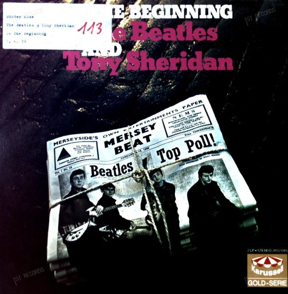 The Beatles And Tony Sheridan - In The Beginning GER 2LP 1977 FOC (VG+/VG)