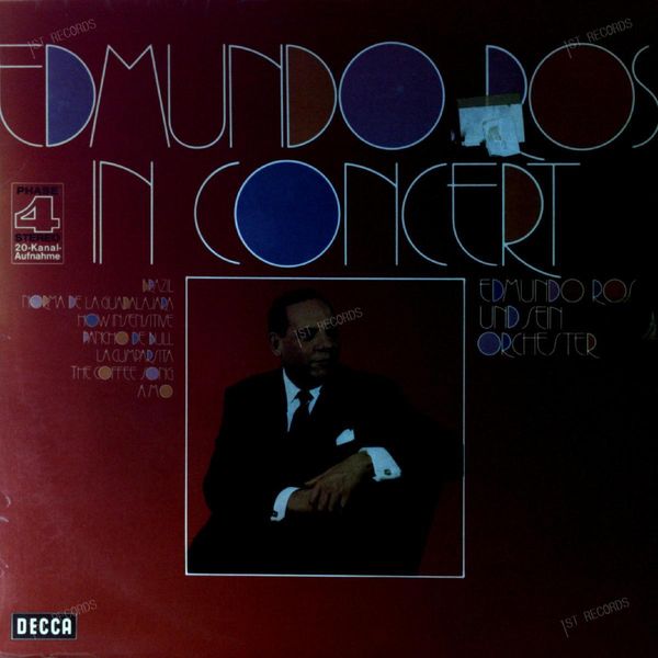 Edmundo Ros - Edmundo Ros In Concert GER LP 1972 (VG+/VG)