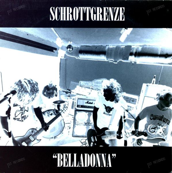 Schrottgrenze - "Belladonna" GER Maxi 2003 (VG+/VG)