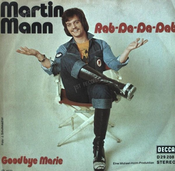 Martin Mann - Rab-Da-Da-Dab GER 7in 1973 (VG+/VG+)