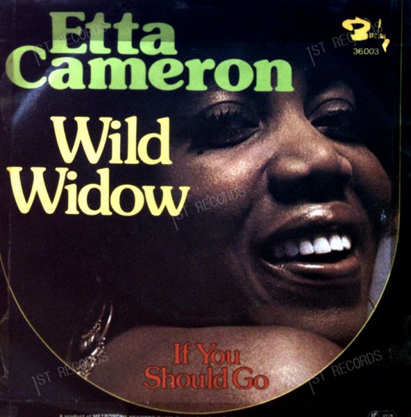 Etta Cameron - Wild Widow GER 7in 1976 (VG+/VG)