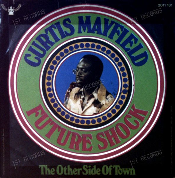Curtis Mayfield - Future Shock / The Other Side Of Town 7in 1973 (VG/VG)
