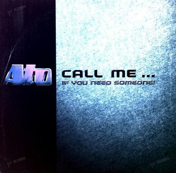 Ato - Call Me... If You Need Someone Maxi 1997 (VG/VG)