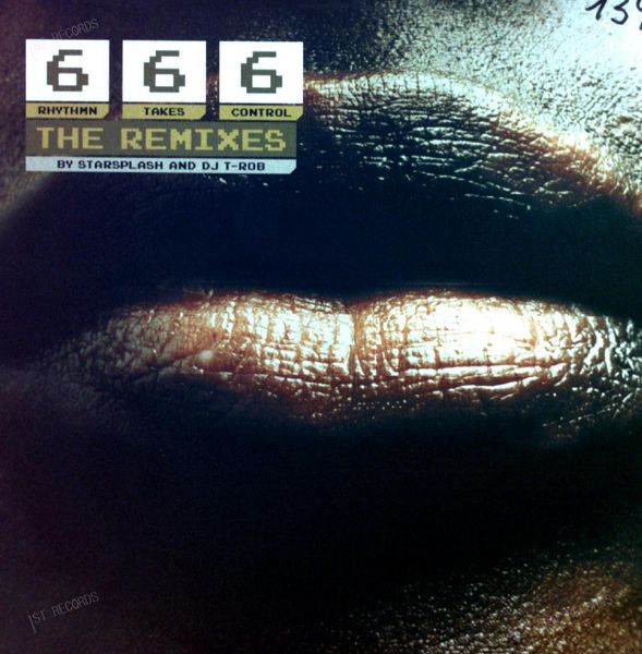666 - Rhythmn Takes Control (The Remixes) Maxi 2002 (VG+/VG+)
