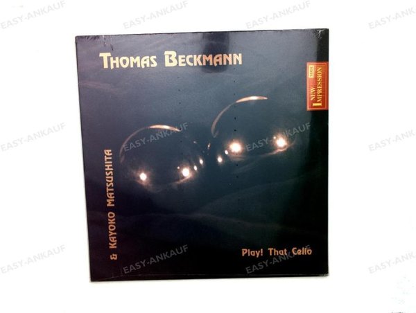Thomas Beckmann & Kayoko Matsushita - Play! That Cello GER LP 1988 (SS/SS)