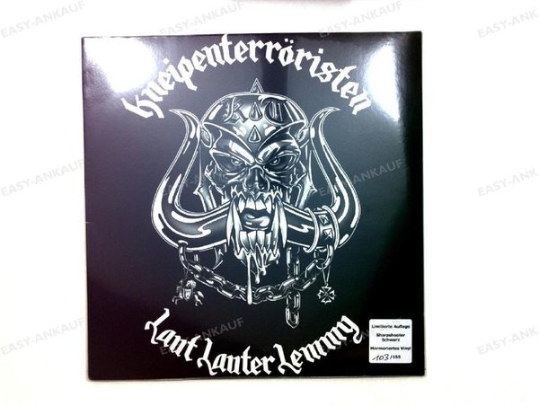 Kneipenterröristen - Laut Lauter Lemmy GER LP 2016 (SS/SS)