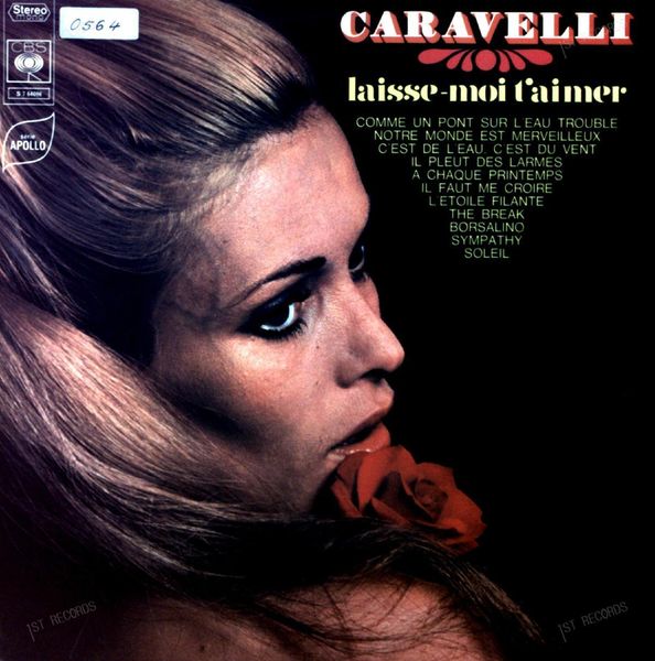Caravelli - Laisse-moi T'aimer LP 1970 (VG+/VG+)