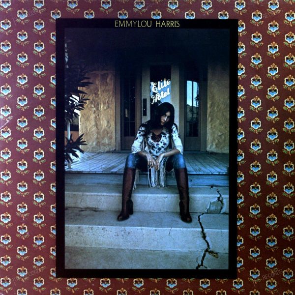 Emmylou Harris - Elite Hotel LP 1975 (VG/VG)