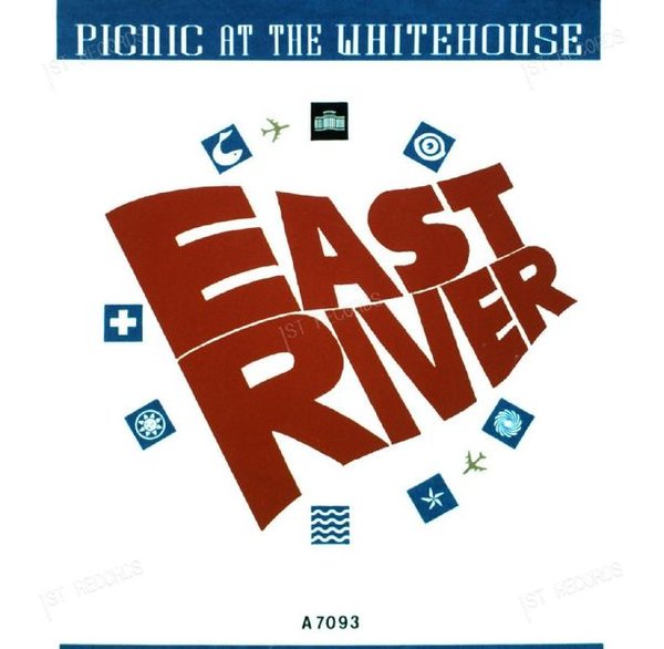 Picnic At The Whitehouse - East River 7in 1986 (VG+/VG+)