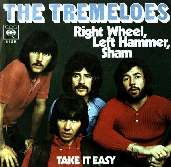 The Tremeloes - Right Wheel, Left Hammer, Sham 7in 1970 (VG+/VG+)