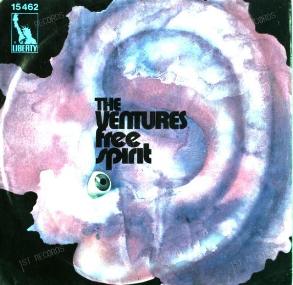The Ventures - Free / Spirit 7in 1971 (VG/VG)