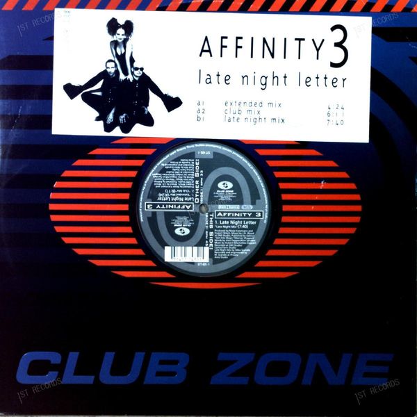 Affinity 3 - Late Night Letter Maxi 1996 (VG/VG)