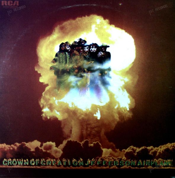 Jefferson Airplane - Crown Of Creation UK LP (VG/VG)