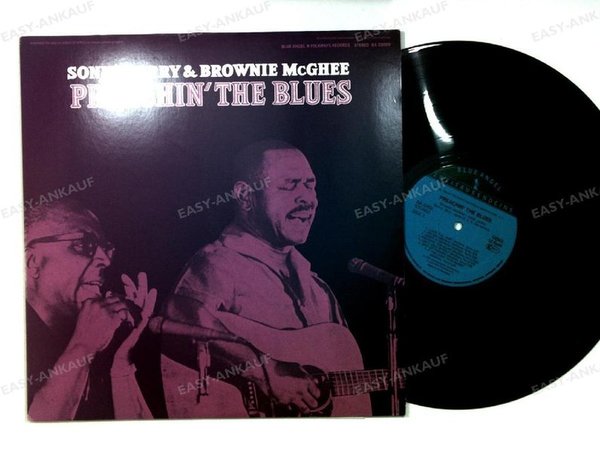 Sonny Terry & Brownie McGhee - Preachin' The Blues GER LP (VG+/VG+)