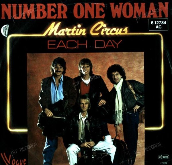 Martin Circus - Number One Woman 7in 1979 (VG/VG)