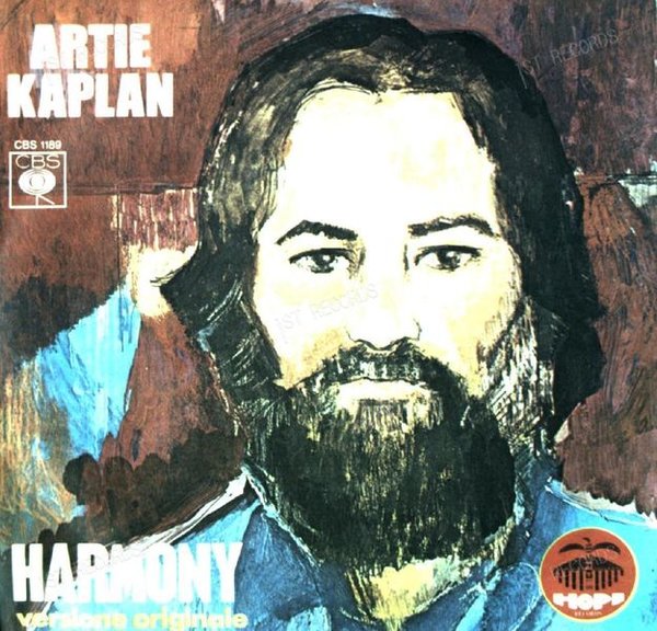 Artie Kaplan - Harmony 7in 1973 (VG/VG)