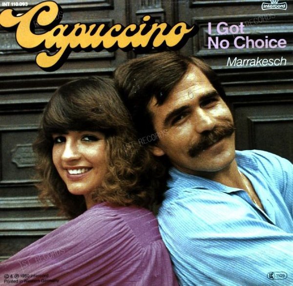 Capuccino - I Got No Choice 7in 1980 (VG+/VG+)