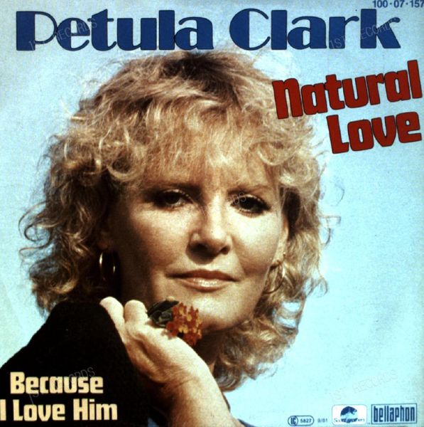 Petula Clark - Natural Love 7in 1981 (VG+/VG+)