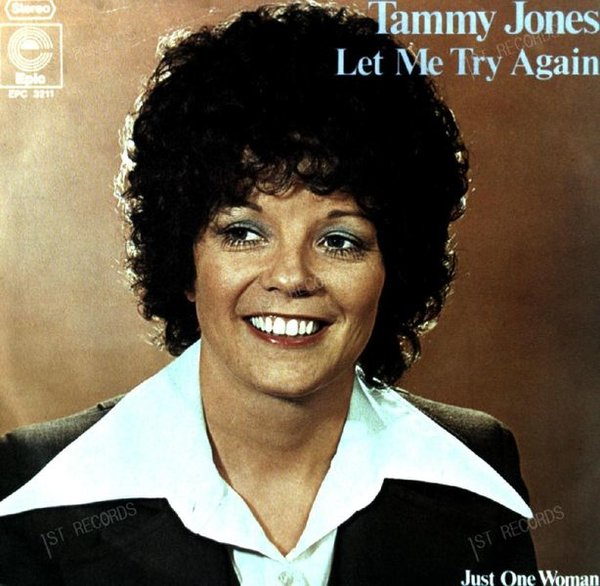 Tammy Jones - Let Me Try Again 7in 1975 (VG/VG)