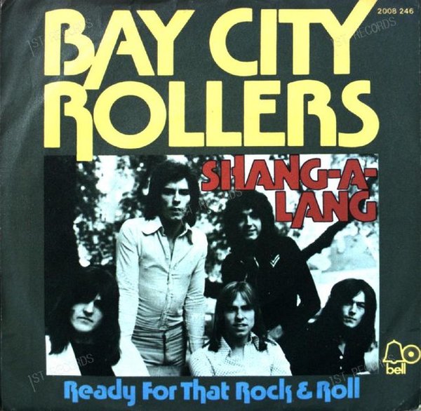 Bay City Rollers - Shang-A-Lang / Ready For That Rock & Roll 7in 1974 (VG/VG)