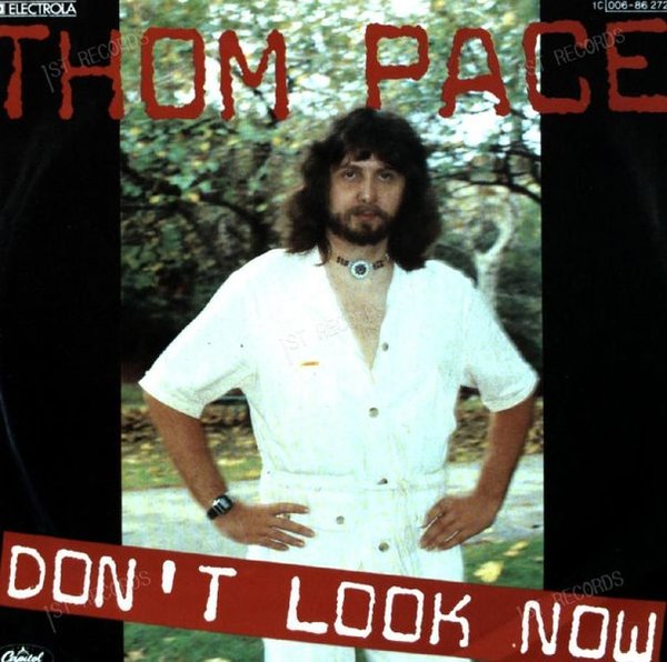 Thom Pace - Don't Look Now / Easy With You 7in 1980 (VG+/VG+)