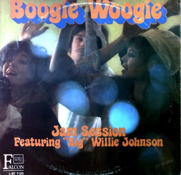 "Big" Willie Johnson - Boogie Woogie (Jam Session "Big" Willie Johnson) LP (VG/VG)