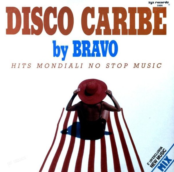 Bravo - Disco Caribe LP 1988 (VG+/VG+)