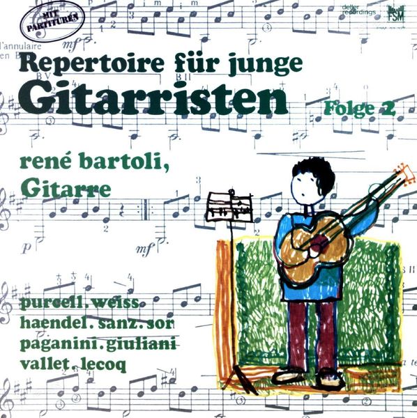 René Bartoli - Repertoire Für Junge Gitarristen (Folge 2) LP (VG/VG)