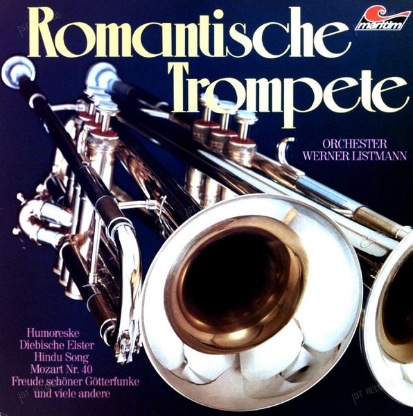 Orchester Werner Listmann - Romantische Trompete LP 1974 (VG+/VG+)
