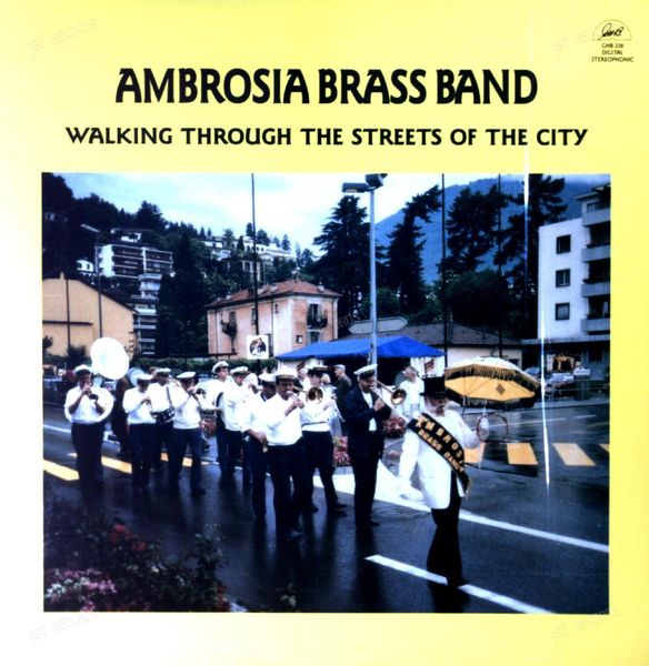Ambrosia Brass Band - Walking Through The Streets Of The City LP 1989 (VG+/VG+)