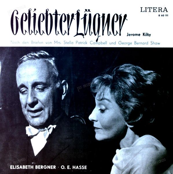 Jerome Kilty - Geliebter Lügner LP Amiga 1967 (VG/VG)
