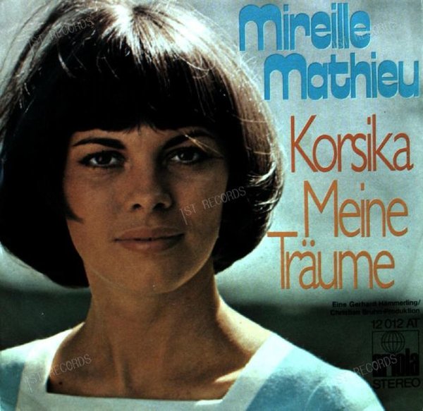 Mireille Mathieu - Korsika / Meine Träume 7in 1972 (VG/VG)