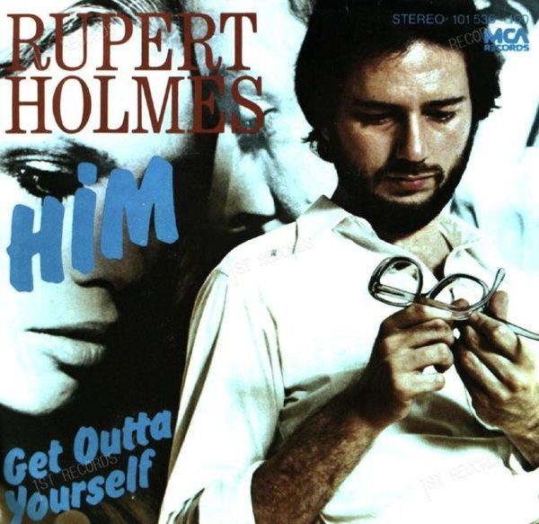 Rupert Holmes - Him / Get Outta Yourself 7in 1980 (VG/VG)