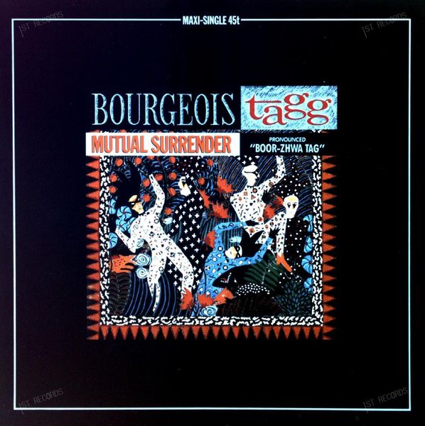 Bourgeois Tagg - Mutual Surrender Maxi 1986 (VG+/VG+)