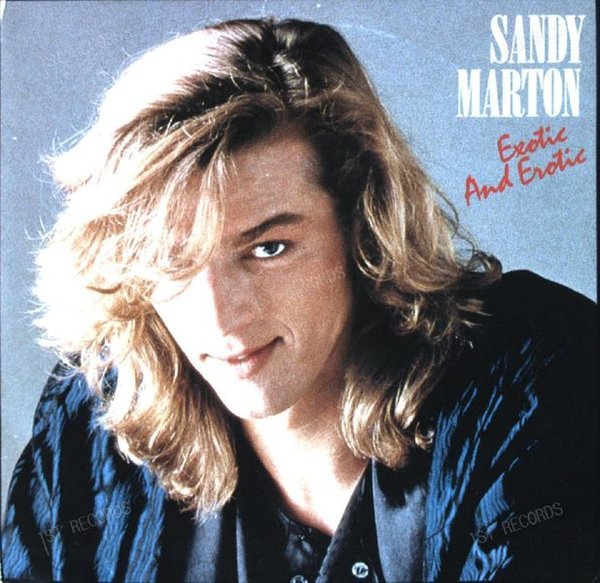 Sandy Marton - Exotic And Erotic 7in 1985 (VG/VG)