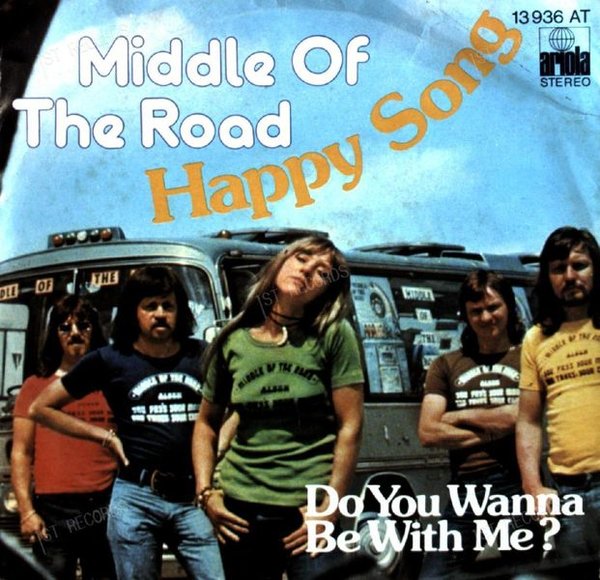 Middle Of The Road - Happy Song 7in 1975 (VG/VG)