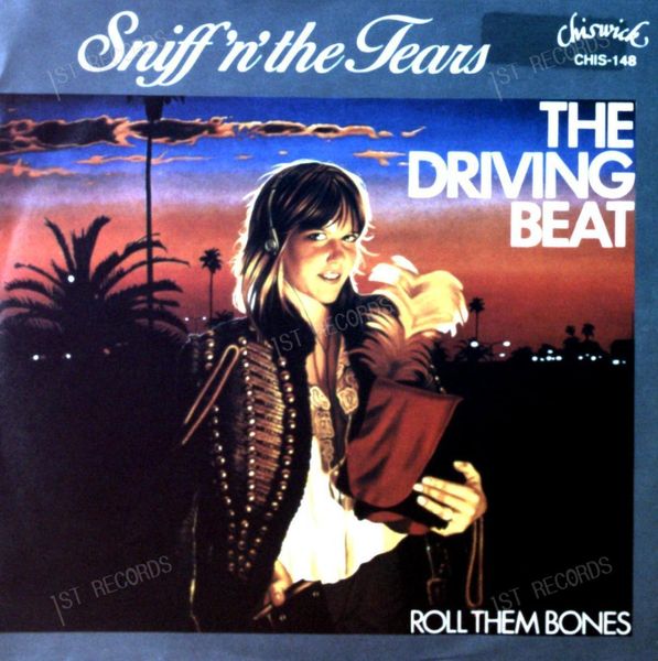 Sniff 'N' The Tears - The Driving Beat 7in 1981 (VG/VG)