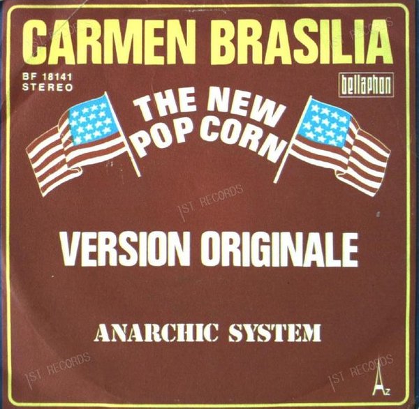 Revolution System - Popcorn / Carmen Brasilia 7in (VG/VG)