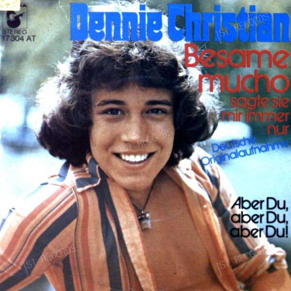 Dennie Christian - Besame Mucho 7in 1976 (VG/VG)