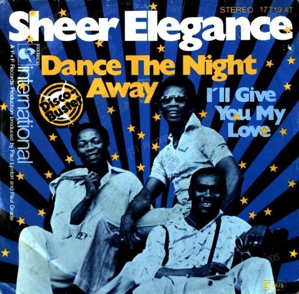 Sheer Elegance - Dance The Night Away 7in 1977 (VG/VG)