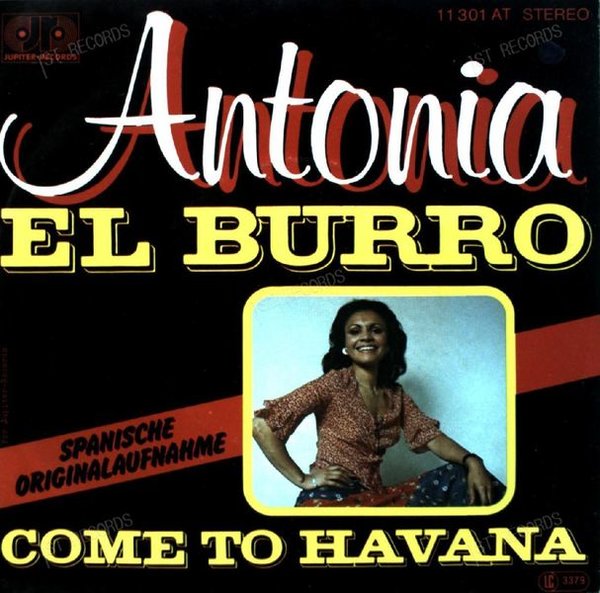 Antonia - El Burro 7in 1977 (VG/VG)
