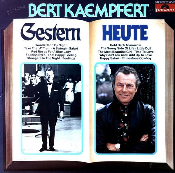 Bert Kaempfert - Gestern Heute LP 1978 (VG/VG)