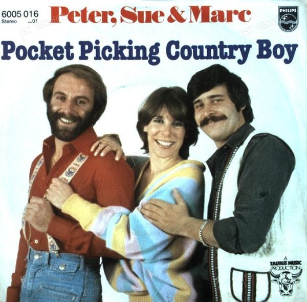 Peter, Sue & Marc - Pocket Picking Country Boy 7in 1980 (VG+/VG+)
