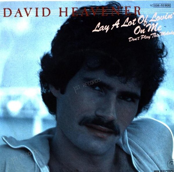 David Heaven'er - Lay A Lot Of Lovin' On Me 7in 1981 (VG/VG)