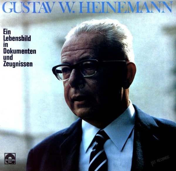 Gustav W. Heinemann - Ein Lebensbild In Dokumenten Und Zeugnissen LP (VG+/VG+)